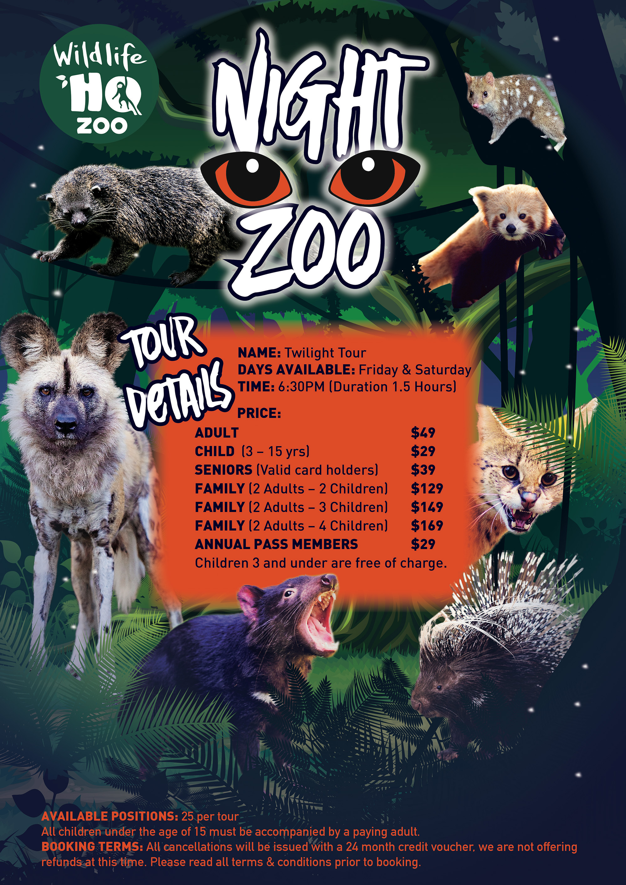 Night Zoo Wildlife HQ